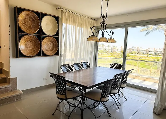 Dağ evi 3beds Cozy Golf & Seaview In Ein Bay L Luxury Escape